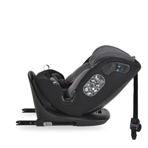 GTS prémium autós ülés 40-150cm SPS, 360fokban forgatható SZÜRKE