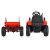 BO DALLAS elektromos traktor trélerrel 12V 140cm PIROS