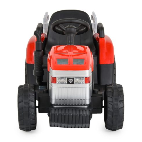 BO DALLAS elektromos traktor trélerrel 12V 140cm PIROS