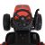 BO DALLAS elektromos traktor trélerrel 12V 140cm PIROS