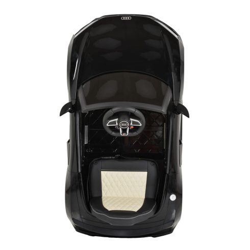 BO Audi R8 Spyder elektromos autó 105cm FEKETE