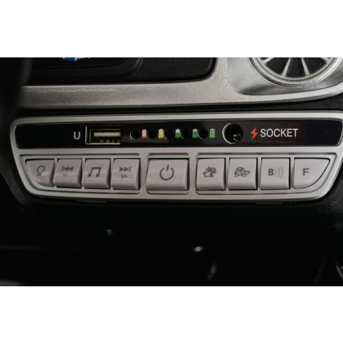 BO Mercedes-AMG G63 S306 két motoros 105cm FEKETE