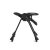 RICO multi etetőszék alsó kosár nélkül, összecsukható FEKETE