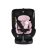   i-MAXX autós ülés, isofix, forgatható, 2 plüss+párna 40-150cm PINK