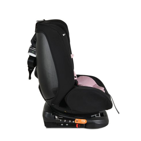 i-MAXX autós ülés, isofix, forgatható, 2 plüss+párna 40-150cm PINK