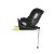 STRIKE autós ülés támasztólábbal, SPS, 360fokban forgatható 40-150cm FEKETE