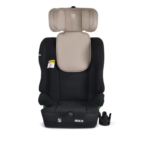 ROCK autós ülés 76-150cm, 2játékkal, pohártartó, belső öv, isofix nélkül BÉZS