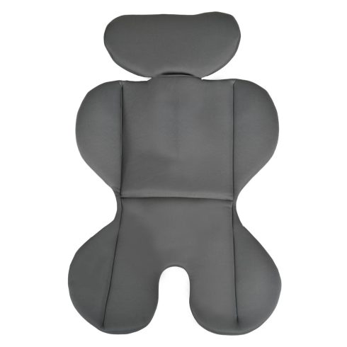 ROCK autós ülés 76-150cm, 2játékkal, pohártartó, belső öv, isofix nélkül SZÜRKE