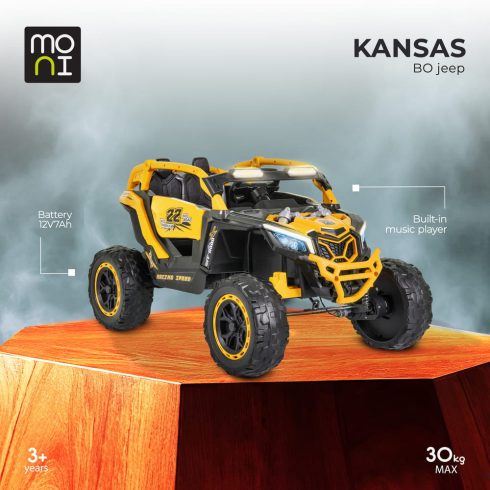 BO KANSAS elektromos UTV autó 4motoros NARANCS