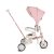 COMPACTO ÚJ 3IN1 tricikli multifunkciós, futóbiciklivé alakítható PINK