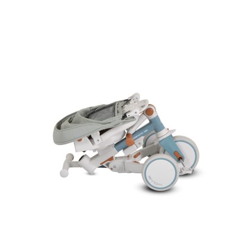 COMPACTO ÚJ 3IN1 tricikli multifunkciós, futóbiciklivé alakítható KÉK