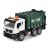 KISAUTÓ szemetesautó szelektív kukákkal 1:10 S.ZÖLD