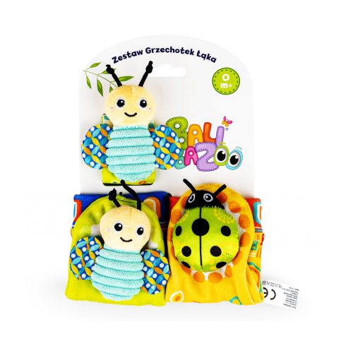 Bali Bazoo 82624 Méhecskés zokni és csukló csörgő szett