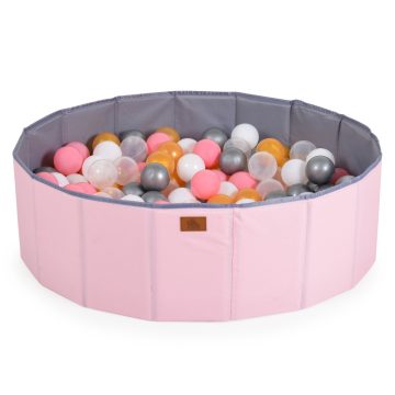 Labdamedence MELO 90 labdával összecsukható PINK