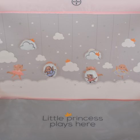 JOYZI utazójáróka összecsukható 90*90cm RÓZSASZÍN