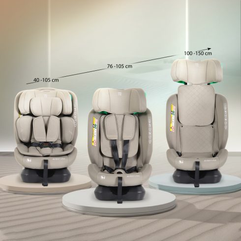AVENTURA dönthető autósülés 40-150cm BÉZS
