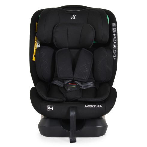 AVENTURA dönthető autósülés 40-150cm FEKETE