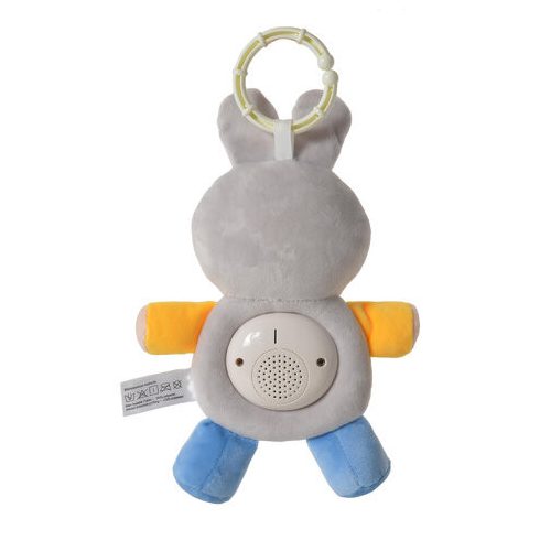 Plüss zenélő NYUSZI fehér zajjal 