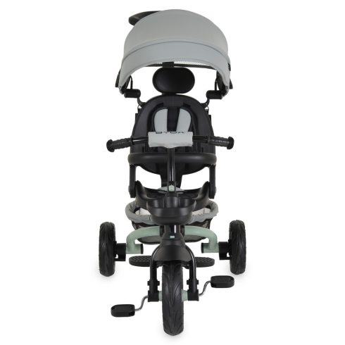 EXPLORE tricikli összecsukható tolókaros ZÖLD