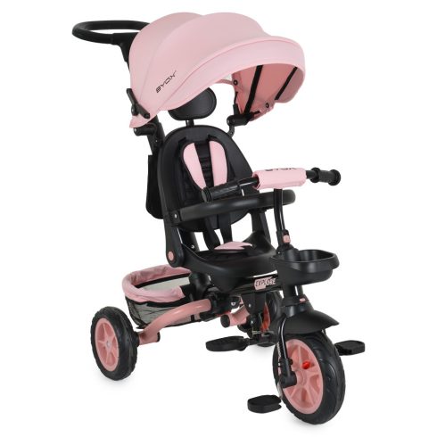 EXPLORE tricikli összecsukható kormányos PINK
