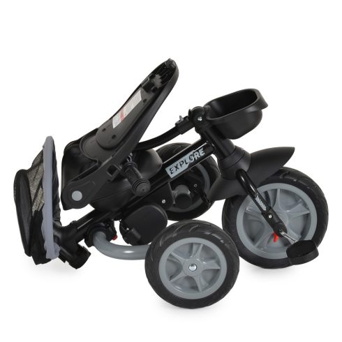 EXPLORE tricikli összecsukható kormány S.SZÜRKE