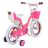 BYOX FLOWER CANDY gyerek kerékpár 14es lány PINK