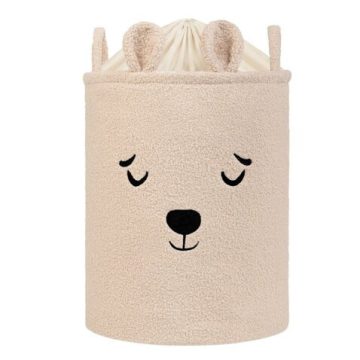 NORI prémium játéktároló kosár XL méret 35x45cm BÉZS