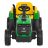   BO TERRON traktor 4 kerekű trélerrel 12V két motoros ZÖLD