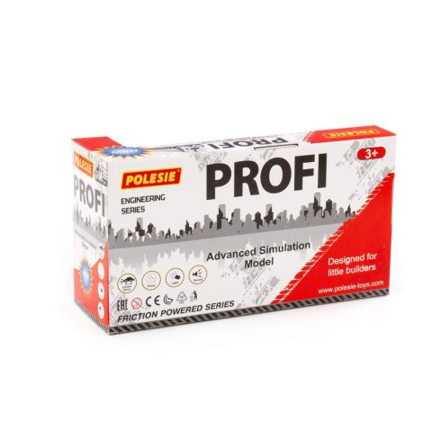 POLESIE műanyag tűzoltó kamion PIROS