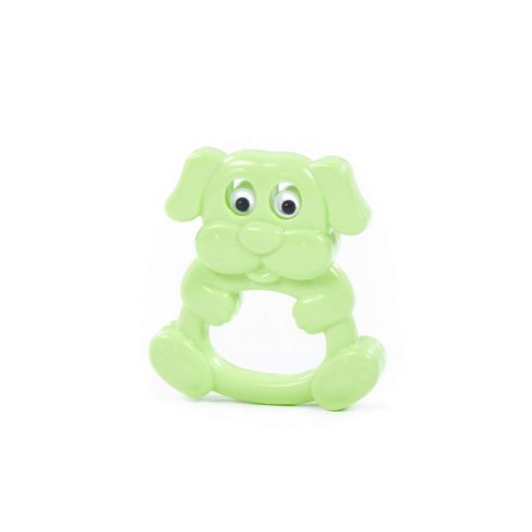 POLESIE műanyag csörgő KUTYA